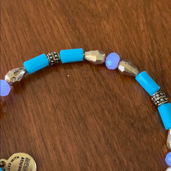 Alex and Ani wire beaded bracelet - Picture 2 of 4